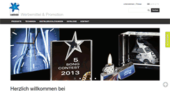 Desktop Screenshot of contento-promotion.com